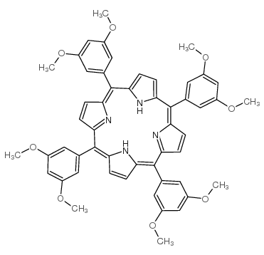 5,10,15,20-Tetrakis(3,5-Dimethoxyphenyl)-21H,23H-Porphine CAS:74684-34-7 第1张