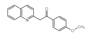 1-(4-Methoxyphenyl)-2-quinolin-2-ylethanone CAS:7469-86-5 第1张