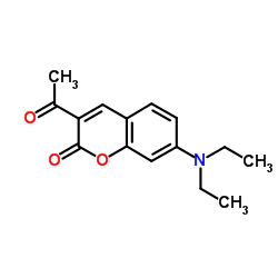 3-acetyl-7-diethylamino-chromen-2-one