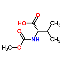 (S)-2-((Methoxycarbonyl)aMino)-3-Methylbutanoic Acid Cas:74761-42-5 第1张