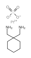 [cyclohexane-1,1-diylbis(methylamine)-N,N'][sulphato(2-)-O,O']platinum CAS:74790-08-2 第1张