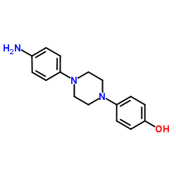 1-(4-Aminophenyl)-4-(4-hydroxyphenyl)piperazine