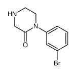 1-(3-bromophenyl)piperazin-2-one