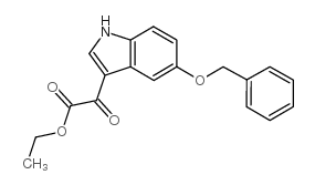 ethyl 2-oxo-2-(5-phenylmethoxy-1H-indol-3-yl)acetate