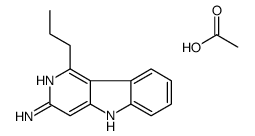 acetic acid,1-propyl-5H-pyrido[4,3-b]indol-3-amine