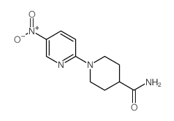 1-(5-Nitropyridin-2-yl)piperidine-4-carboxamide