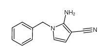 2-amino-1-benzylpyrrole-3-carbonitrile