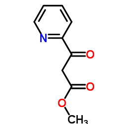 Methyl 3-oxo-3-(2-pyridinyl)propanoate CAS:75418-74-5 第1张