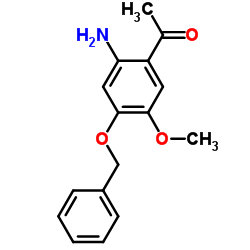 1-[2-Amino-5-methoxy-4-(phenylmethoxy)phenyl]ethanone CAS:75665-73-5 manufacturer price 第1张