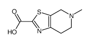 5-methyl-6,7-dihydro-4H-[1,3]thiazolo[5,4-c]pyridine-2-carboxylic acid CAS:758685-72-2 第1张