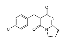 6-[(4-chlorophenyl)methyl]-2,3-dihydro-[1,3]thiazolo[3,2-a]pyrimidine-5,7-dione CAS:75963-52-9 第1张