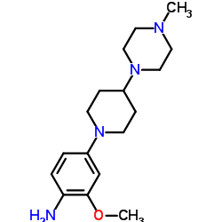 [2-Methoxy-4-[4-(4-methylpiperazin-1-yl)piperidin-1-yl]phenyl]amine Cas:761440-75-9 第1张