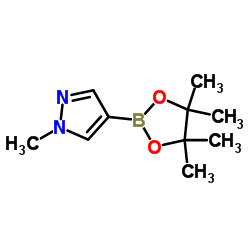 1-Methyl-4-(4,4,5,5-tetramethyl-1,3,2-dioxaborolan-2-yl)-1H-pyrazole Cas:761446-44-0 第1张