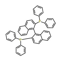 (s)-(-)-2,2′-bis(diphenylphosphino)-1,1′-binaphthyl Cas:76189-56-5 第1张