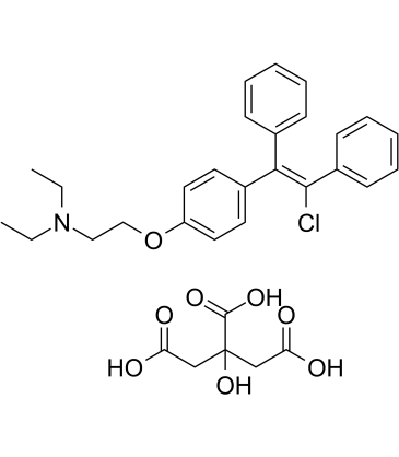 Zuclomiphene (citrete) CAS:7619-53-6 第1张