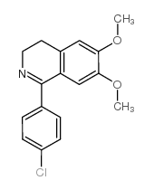 1-(4-Chlorophenyl)-6,7-dimethoxy-3,4-dihydroisoquinoline