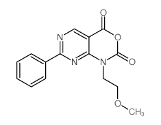 1-(2-methoxyethyl)-7-phenylpyrimido[4,5-d][1,3]oxazine-2,4-dione