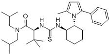 (2S)-3,3-Dimethyl-2-[[[[(1R,2R)-2-(2-methyl-5-phenyl-1H-pyrrol-1-yl)cyclohexyl]amino]thioxomethyl]amino]-N,N-bis(2-methylpropyl)butanamide