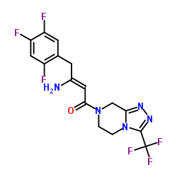 (Z)-3-amino-1-(3-(trifluoromethyl)-5,6-dihydro-[1,2,4]triazolo[4,3-a]pyrazin-7(8H)-yl)-4-(2,4,5-trifluorophenyl)but-2-en-1-one Cas:767340-03-4 第1张
