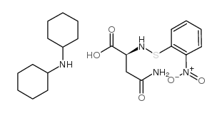 (2S)-4-amino-2-[(2-nitrophenyl)sulfanylamino]-4-oxobutanoic acid,N-cyclohexylcyclohexanamine CAS:7675-59-4 第1张