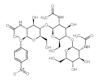 p-nitrophenyl beta-d-n,n',n'-triacetylchitotriose