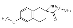 methyl 2-amino-6-methoxy-3,4-dihydro-1H-naphthalene-2-carboxylate