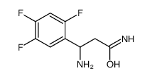 3-amino-3-(2,4,5-trifluorophenyl)propanamide