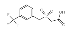 2-[[3-(trifluoromethyl)phenyl]methylsulfonyl]acetic acid