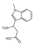 3-amino-3-(1-methylindol-3-yl)propanoic acid