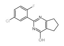 2-(5-chloro-2-fluorophenyl)-1,5,6,7-tetrahydrocyclopenta[d]pyrimidin-4-one CAS:773139-99-4 第1张