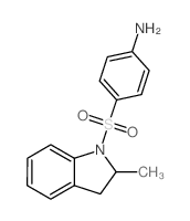 4-[(2-methyl-2,3-dihydroindol-1-yl)sulfonyl]aniline CAS:774586-92-4 第1张