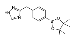 5-[4-(4,4,5,5-Tetramethyl-1,3,2-dioxaborolan-2-yl)benzyl]-1H-tetr azole