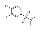 4-bromo-3-fluoro-N,N-dimethylbenzenesulfonamide