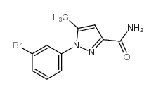 1-(3-Bromophenyl)-5-methyl-1H-pyrazole-3-carboxamide