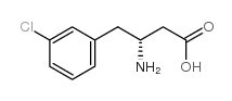 (3R)-3-amino-4-(3-chlorophenyl)butanoic acid