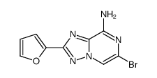 6-bromo-2-(furan-2-yl)-[1,2,4]triazolo[1,5-a]pyrazin-8-amine