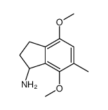 4,7-dimethoxy-6-methyl-2,3-dihydro-1H-inden-1-amine