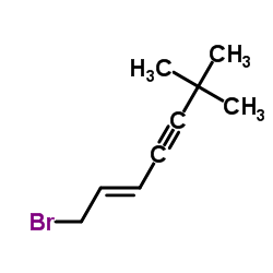 (E)-1-bromo-6,6-dimethylhept-2-en-4-yne