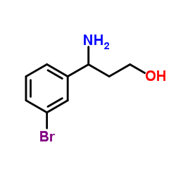 3-Amino-3-(3-bromophenyl)-1-propanol