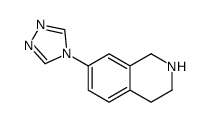 7-(1,2,4-triazol-4-yl)-1,2,3,4-tetrahydroisoquinoline