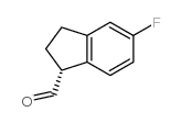 1H-Indene-1-carboxaldehyde,5-fluoro-2,3-dihydro-,(1R)-(9CI)