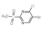 5-Bromo-4-chloro-2-(methylsulfonyl)pyrimidine CAS:79091-24-0 第1张