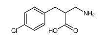 2-(aminomethyl)-3-(4-chlorophenyl)propanoic acid