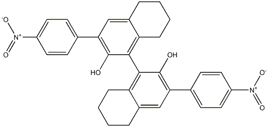 (R)-5,5',6,6',7,7',8,8'-Octahydro-3,3'-bis(4-nitrophenyl)-[1,1'-binaphthalene]-2,2'-diol CAS:791616-67-6 第1张