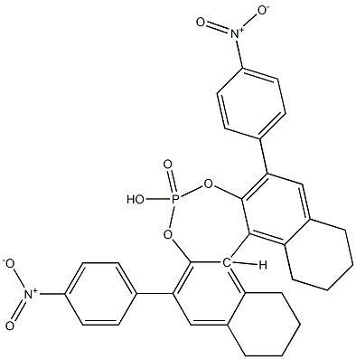 R-3,3'-bis(4-nitrophenyl)-5,5',6,6',7,7',8,8'-octahydro-1,1'-binaphthyl-2,2'-diyl hydrogenphosphate