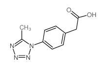 2-[4-(5-methyltetrazol-1-yl)phenyl]acetic acid