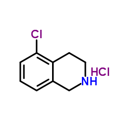 5-chloro-1,2,3,4-tetrahydroisoquinoline,hydrochloride CAS:799274-05-8 第1张