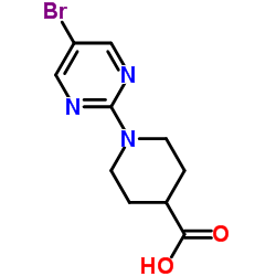 1-(5-Bromopyrimidin-2-yl)piperidine-4-carboxylic acid