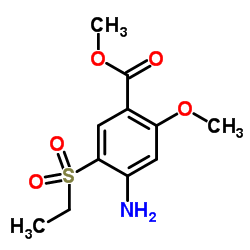 Methyl 4-amino-5-ethylsulfonyl-2-methoxybenzoate Cas:80036-89-1 第1张