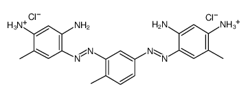 [5-amino-4-[[3-[(2-amino-4-azaniumyl-5-methylphenyl)diazenyl]-4-methylphenyl]diazenyl]-2-methylphenyl]azanium,dichloride